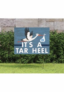 North Carolina Tar Heels 18x24 Stork Yard Sign