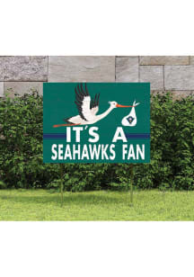 UNCW Seahawks 18x24 Stork Yard Sign