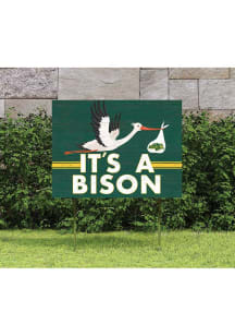 North Dakota State Bison 18x24 Stork Yard Sign