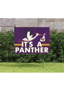 Northern Iowa Panthers 18x24 Stork Yard Sign