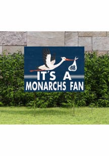Old Dominion Monarchs 18x24 Stork Yard Sign