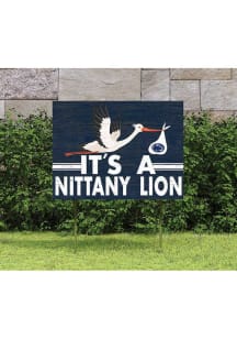 Blue Penn State Nittany Lions 18x24 Stork Yard Sign