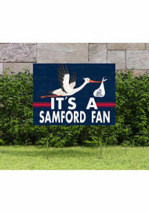 Samford University Bulldogs 18x24 Stork Yard Sign