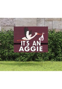 Texas A&amp;M Aggies 18x24 Stork Yard Sign