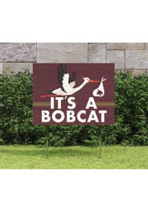 Texas State Bobcats 18x24 Stork Yard Sign