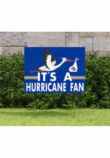 Tulsa Golden Hurricane 18x24 Stork Yard Sign