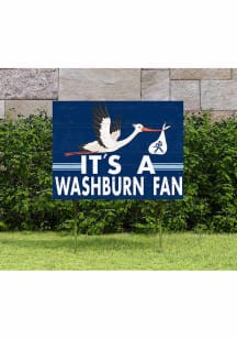 Washburn Ichabods 18x24 Stork Yard Sign