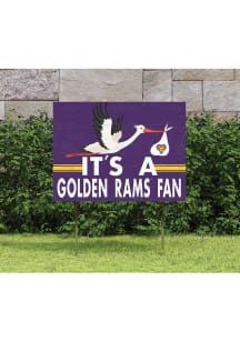 West Chester Golden Rams 18x24 Stork Yard Sign