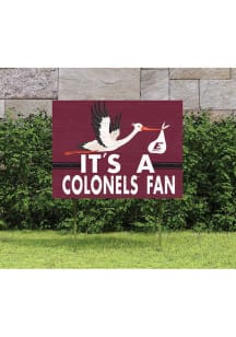 Eastern Kentucky Colonels 18x24 Stork Yard Sign