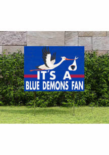 DePaul Blue Demons 18x24 Stork Yard Sign