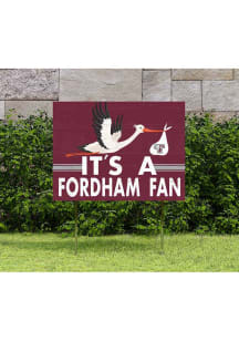 Fordham Rams 18x24 Stork Yard Sign