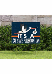 Cal State Fullerton Titans 18x24 Stork Yard Sign