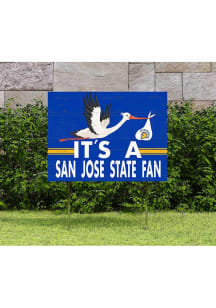 San Jose State Spartans 18x24 Stork Yard Sign