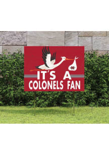 Nicholls State Colonels 18x24 Stork Yard Sign