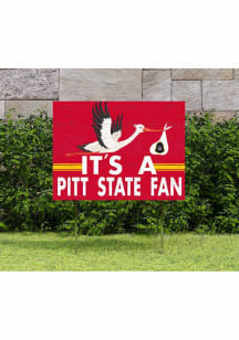 Pitt State Gorillas 18x24 Stork Yard Sign