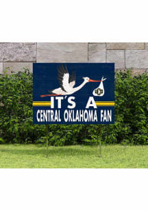 Central Oklahoma Bronchos 18x24 Stork Yard Sign