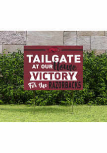 Arkansas Razorbacks 18x24 Tailgate Yard Sign