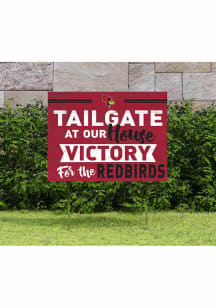 Illinois State Redbirds 18x24 Tailgate Yard Sign
