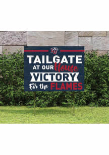 Liberty Flames 18x24 Tailgate Yard Sign