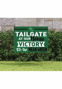 North Texas Mean Green 18x24 Tailgate Yard Sign
