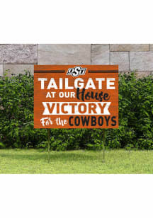 Oklahoma State Cowboys 18x24 Tailgate Yard Sign