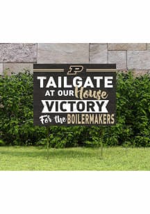 Gold Purdue Boilermakers 18x24 Tailgate Yard Sign
