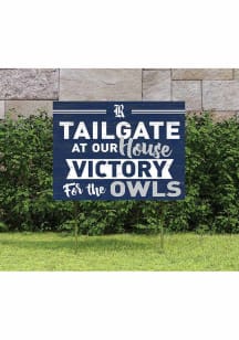Rice Owls 18x24 Tailgate Yard Sign