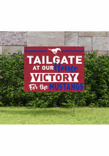 SMU Mustangs 18x24 Tailgate Yard Sign