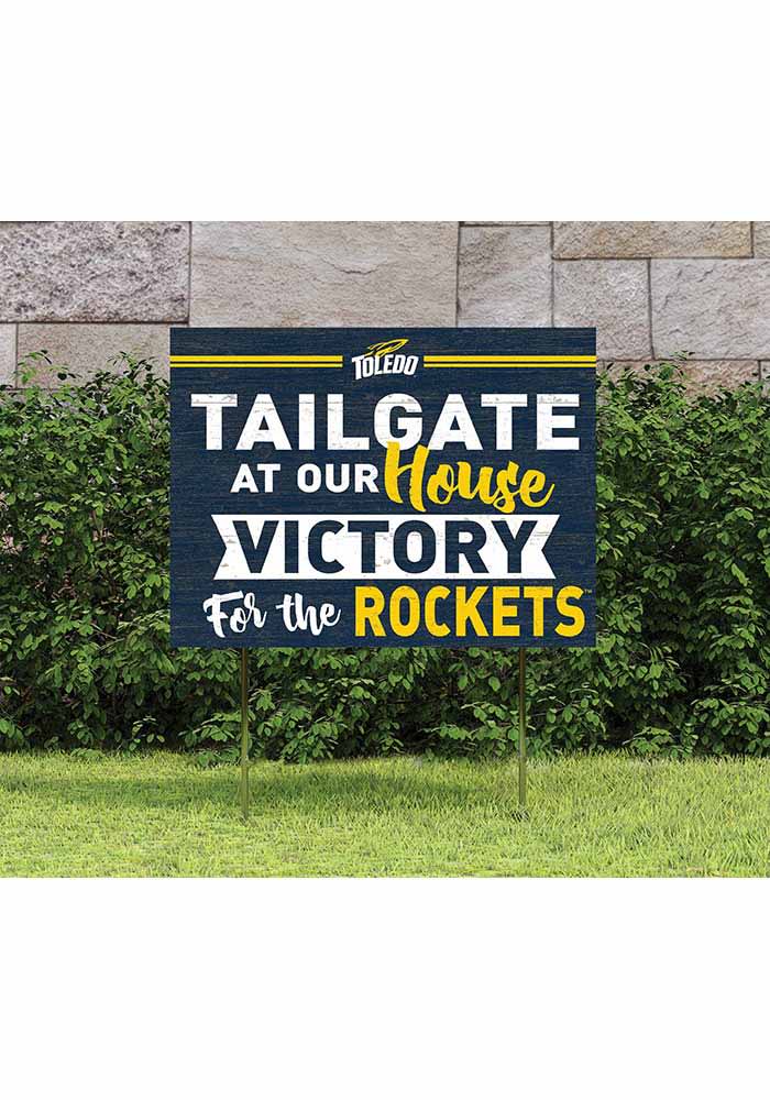 Toledo Rockets 18x24 Tailgate Yard Sign