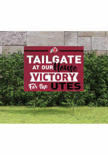 Utah Utes 18x24 Tailgate Yard Sign