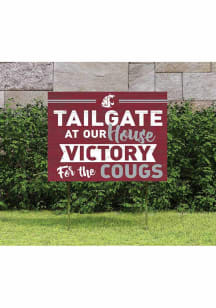 Washington State Cougars 18x24 Tailgate Yard Sign