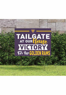 West Chester Golden Rams 18x24 Tailgate Yard Sign