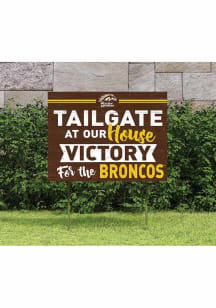 Western Michigan Broncos 18x24 Tailgate Yard Sign
