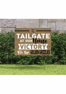 Oakland University Golden Grizzlies 18x24 Tailgate Yard Sign