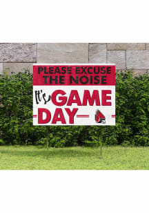 Ball State Cardinals 18x24 Excuse the Noise Yard Sign