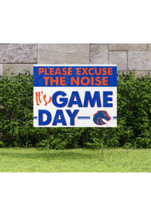 Boise State Broncos 18x24 Excuse the Noise Yard Sign
