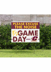Central Michigan Chippewas 18x24 Excuse the Noise Yard Sign