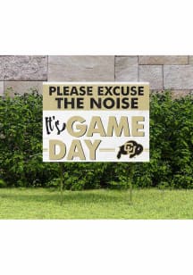 Colorado Buffaloes 18x24 Excuse the Noise Yard Sign