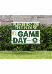 Colorado State Rams 18x24 Excuse the Noise Yard Sign