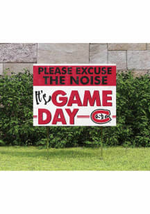 St Cloud State Huskies 18x24 Excuse the Noise Yard Sign