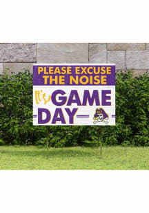 East Carolina Pirates 18x24 Excuse the Noise Yard Sign