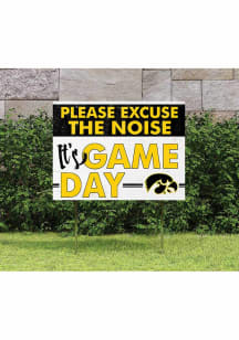 Iowa Hawkeyes 18x24 Excuse the Noise Yard Sign