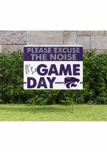 K-State Wildcats 18x24 Excuse the Noise Yard Sign