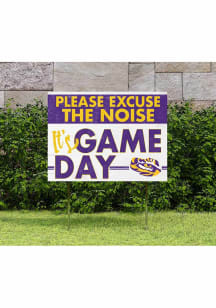 LSU Tigers 18x24 Excuse the Noise Yard Sign