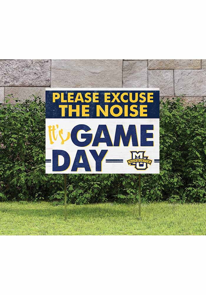 Marquette Golden Eagles 18x24 Excuse the Noise Yard Sign