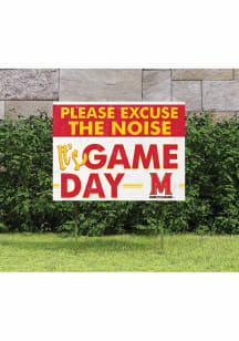 Maryland Terrapins 18x24 Excuse the Noise Yard Sign