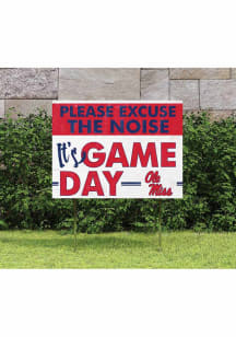 Ole Miss Rebels 18x24 Excuse the Noise Yard Sign