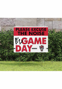 NC State Wolfpack 18x24 Excuse the Noise Yard Sign
