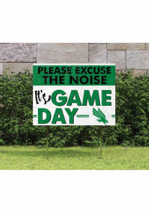 North Texas Mean Green 18x24 Excuse the Noise Yard Sign