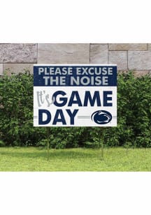 Blue Penn State Nittany Lions 18x24 Excuse the Noise Yard Sign